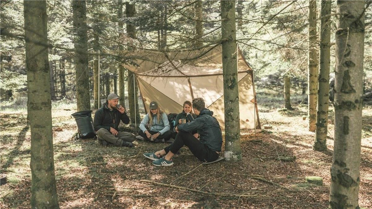Robens Windscreen Trap, Sandfarben/grün 10 Robens Windscreen Trap, Sandfarben/grün – Bild 8