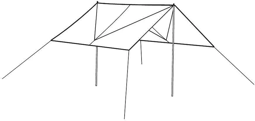 Robens Windscreen Trap, Sandfarben/grün 12 Robens Windscreen Trap, Sandfarben/grün – Bild 10