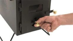 Robens Kobuk Zeltofen, 345cm, Stahl, Schwarz -Campingausrüstung 88724 2