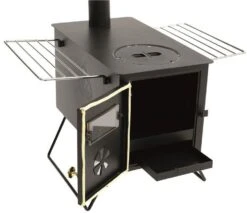 Robens Kobuk Zeltofen, 345cm, Stahl, Schwarz -Campingausrüstung 88724 3