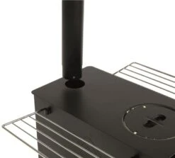 Robens Kobuk Zeltofen, 345cm, Stahl, Schwarz -Campingausrüstung 88724 4