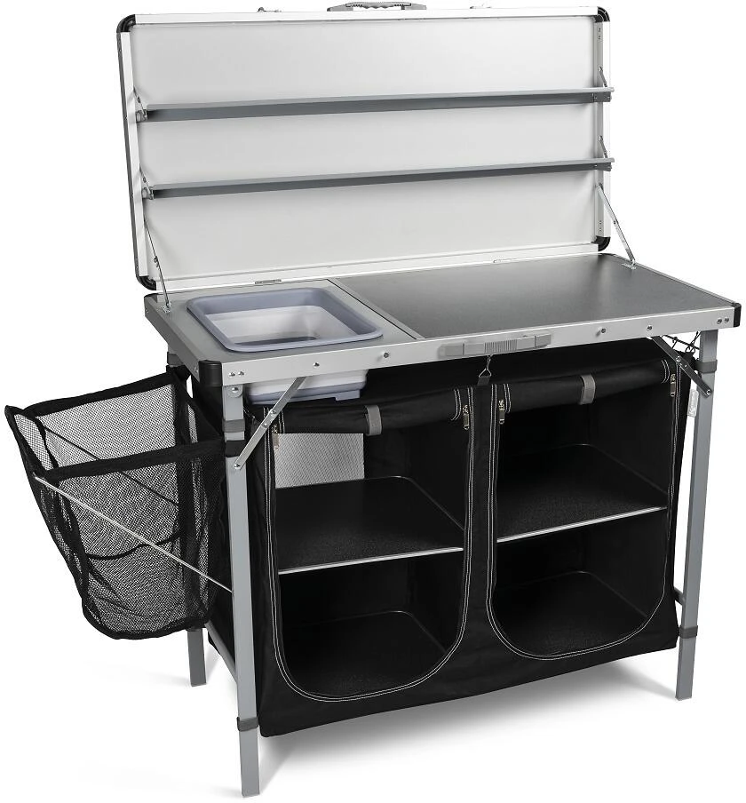 Kampa Dometic Chieftain Campingküche, 85x50x131cm, Schwarz 3 Kampa Dometic Chieftain Campingküche, 85x50x131cm, Schwarz