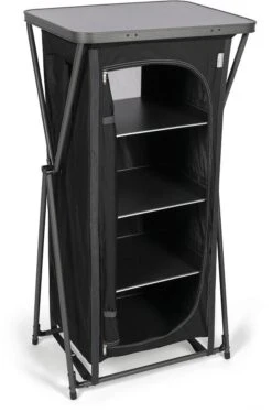 Kampa Dometic Grace Faltschrank, 60x51,5x120cm, Schwarz