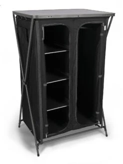 Kampa Dometic Maddie Faltschrank, 90x67x140cm, Schwarz