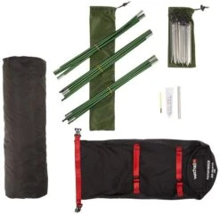 Wechsel Pathfinder Geodätzelt, 1-Person, 114x240cm, Grün -Campingausrüstung 90519 11