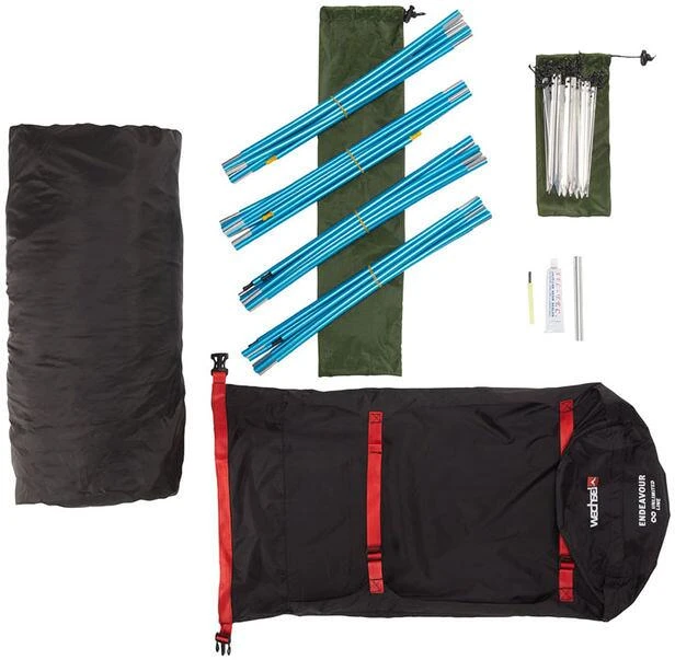 Wechsel Endeavour Tunnelzelt, 4-Personen, 505x210cm, Grün 11 Wechsel Endeavour Tunnelzelt, 4-Personen, 505x210cm, Grün – Bild 9