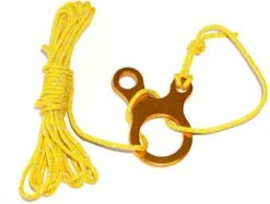 Wechsel Morpher Abspannleinen + Leinenspanner, Gelb, 4 Stück -Campingausrüstung 90572 1