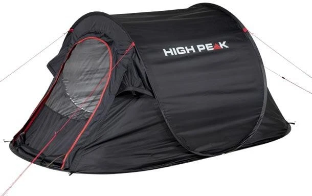 High Peak Vision 2 Wurfzelt, 2-Personen, 140x235cm, Schwarz 6 High Peak Vision 2 Wurfzelt, 2-Personen, 140x235cm, Schwarz – Bild 4