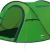 High Peak Vision 3 Wurfzelt, 3-Personen, 180x235cm, Grün -Campingausrüstung 90854 0