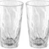 Koziol Club No.6 Trinkglas, 300ml, 2er Set, Crystal Clear