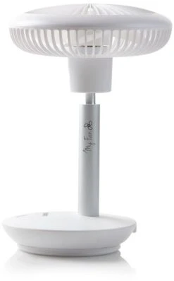 DOMO My Fan Akku Tischventilator Mit USB, Weiß -Campingausrüstung 92428 0 11