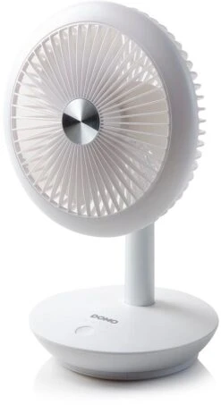 DOMO My Fan Akku Tischventilator Mit USB, Weiß -Campingausrüstung 92428 0 3