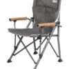 Bel Sol Mila Faltstuhl, Grau -Campingausrüstung 93763 0