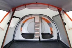 Ferrino CHANTY 5 DELUXE Tunnelzelt, 5-Personen, 500x320cm, Weiß/grau -Campingausrüstung 94489 0 2