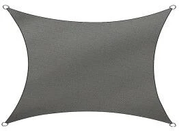 Livin'outdoor Sonnensegel Rechteckig, Polyester, 3x4m 4 Livin'outdoor Sonnensegel Rechteckig, Polyester, 3x4m – Bild 2