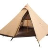 Spatz Wigwam BTC 4 Tipizelt, 4-Personen, 290x280cm, Braun