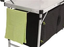 Outwell Drayton Küchentisch, Aluminium/Stahl, Schwarz -Campingausrüstung 95308 0 4