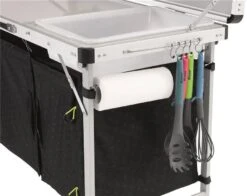 Outwell Drayton Küchentisch, Aluminium/Stahl, Schwarz -Campingausrüstung 95308 0 6