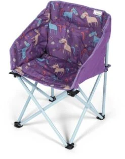 Kampa Mini Unicorns Campingstuhl, 44x39x63cm, Lila