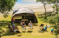 Zempire Pronto 10 Luftzelt, 10-Personen, 445x517cm, Grau/braun -Campingausrüstung 96047 0 2