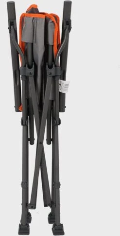 Portal Outdoor Bill Campingstuhl, Grau/orange -Campingausrüstung 96259 0 4