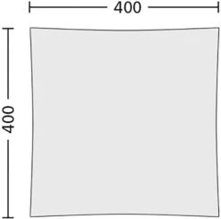 Jack Wolfskin Moonshadow Tarp, 400x400cm -Campingausrüstung 97279 0 1