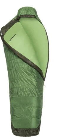 Marmot Trestles Elite Eco 30 X-Wide Männer-Schlafsack, 224cm, Grün -Campingausrüstung 97307 0 1