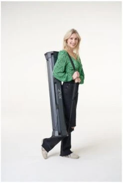 QNUX Travel Hängematte, Grün/grau -Campingausrüstung 9816 7